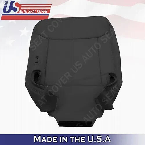 2003 to 2011 For Lincoln Town Car Driver Bottom Leather Seat Cover Black