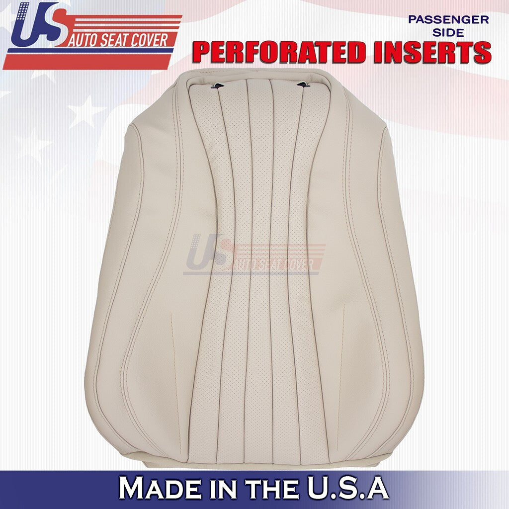 2017 to 2020 Fits Mercedes Benz E350 Passenger Top Synth Leather Cover Tan