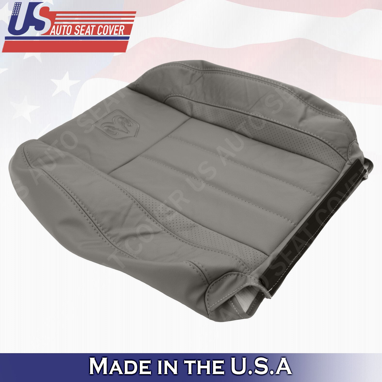 RIGHT TOP LEATHER Seat Covers Khaki 2006 2007 2008 2009 For Dodge Ram Laramie