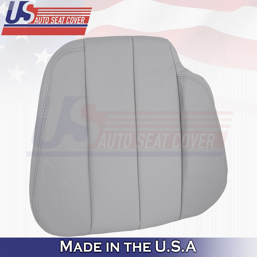 1990 to 1995 FOR Mercedes Benz SL300 Driver Bottom & Top Leather Seat Cover Gray