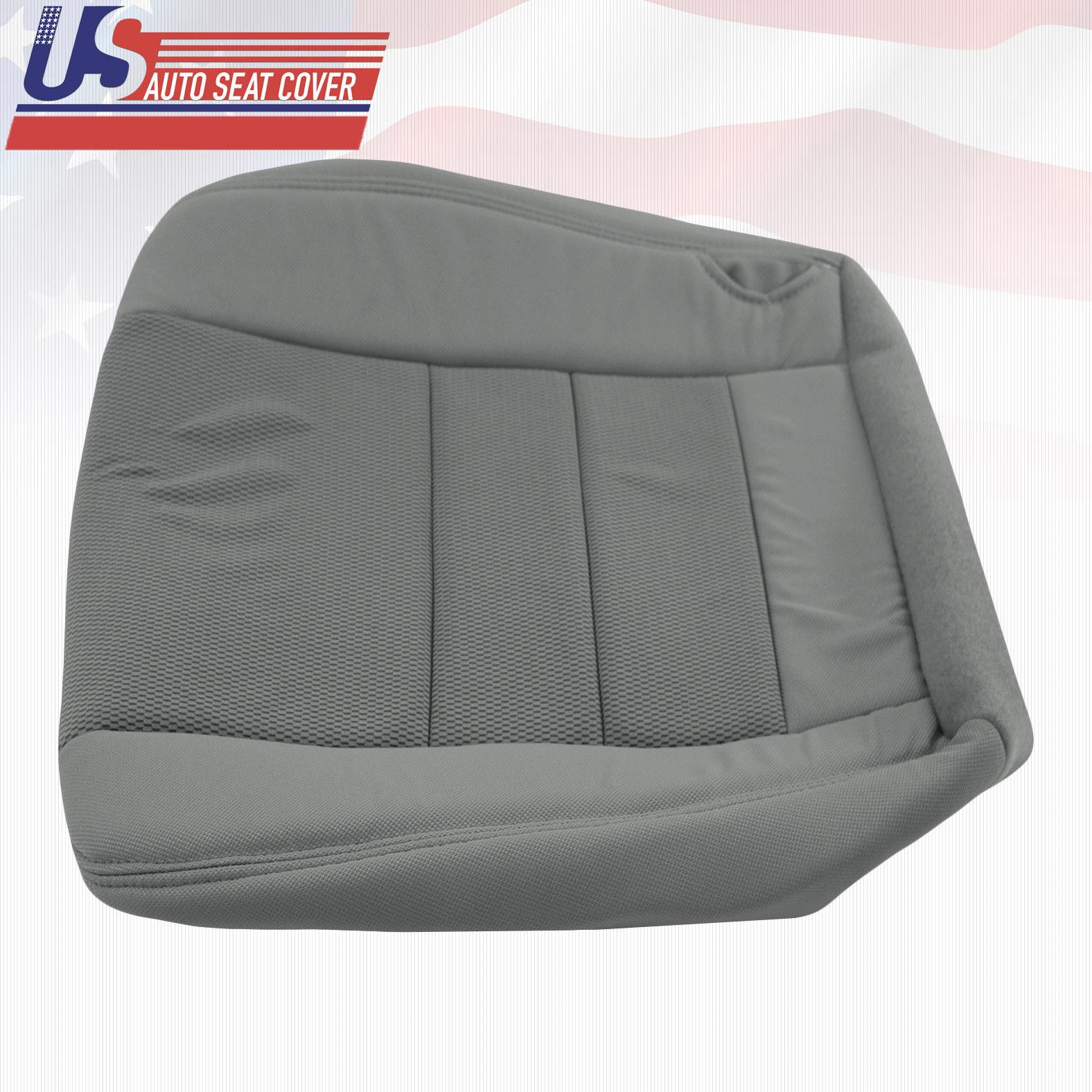 2003 to 2007 Fits Ford F-250 XLT Driver Side Bottom Cloth Cover 2tone Gray