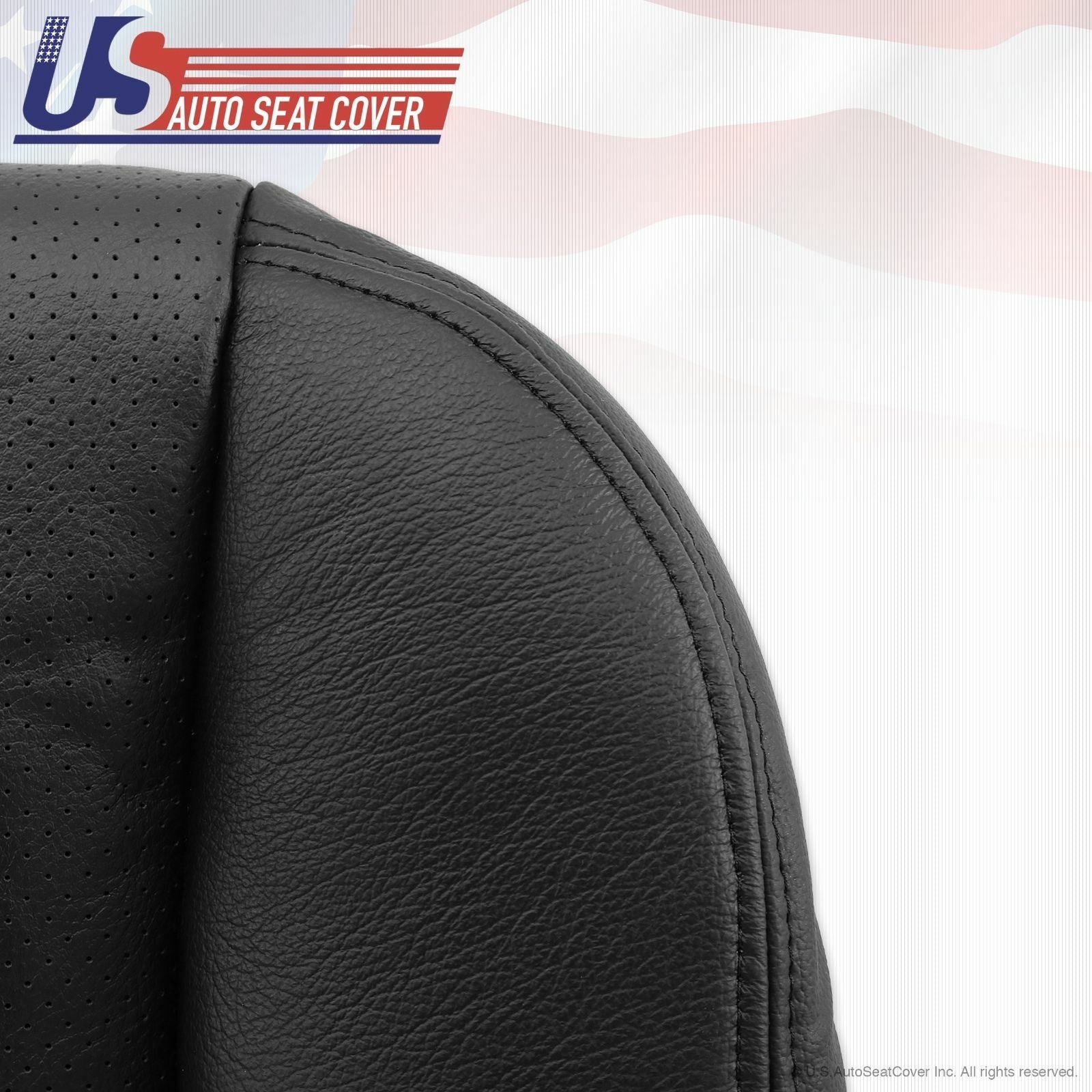 Cadillac Escalade Cooled Seat Driver Bottom Leather Cover Ebony 2012 to 2014
