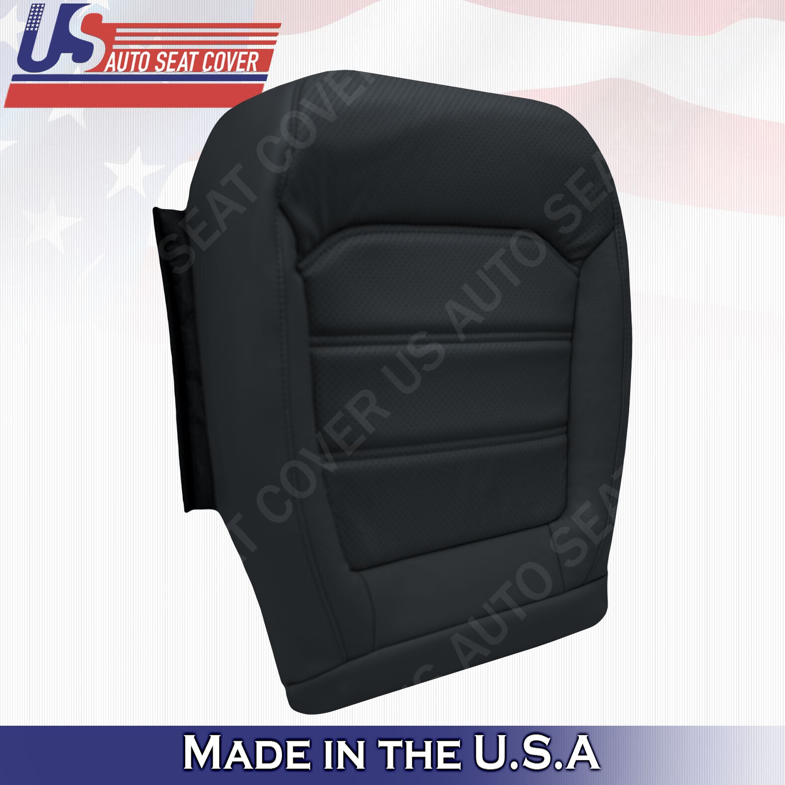 2015 2016 2017 Fits For Volkswagen Passat Right Bottom Leather Seat Cover Black