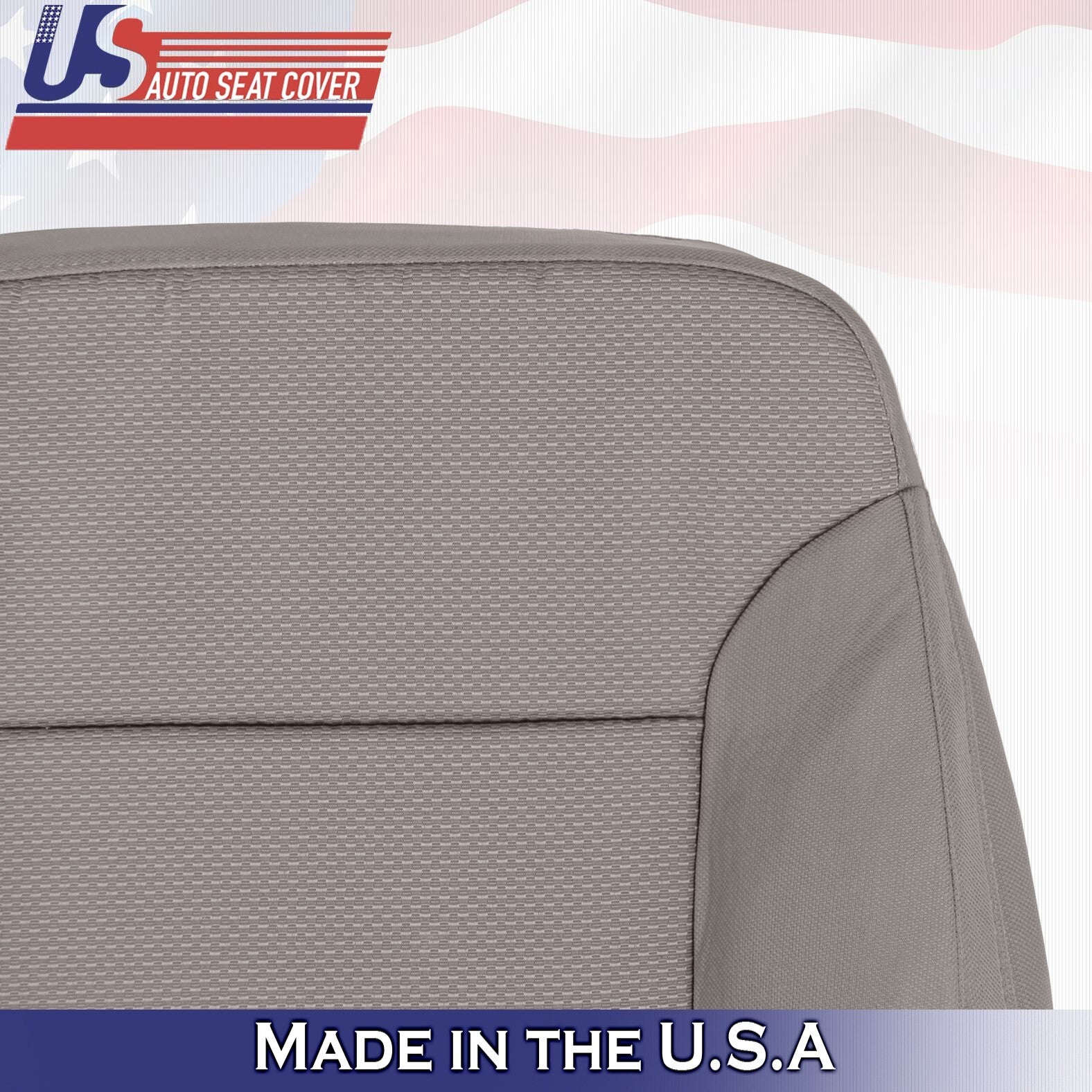 2014 to 2018 For Chevy Silverado 1500 Driver Side Top Cloth Seat Cover Tan