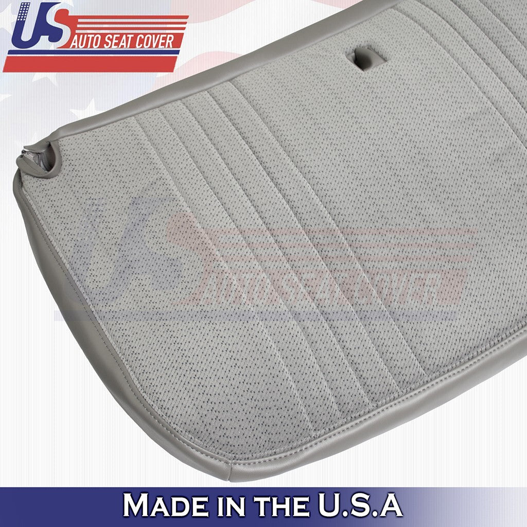 1995 to 2000 For Chevy Silverado 1500 2500 3500 WT Bench Bottom Cloth Cover Gray