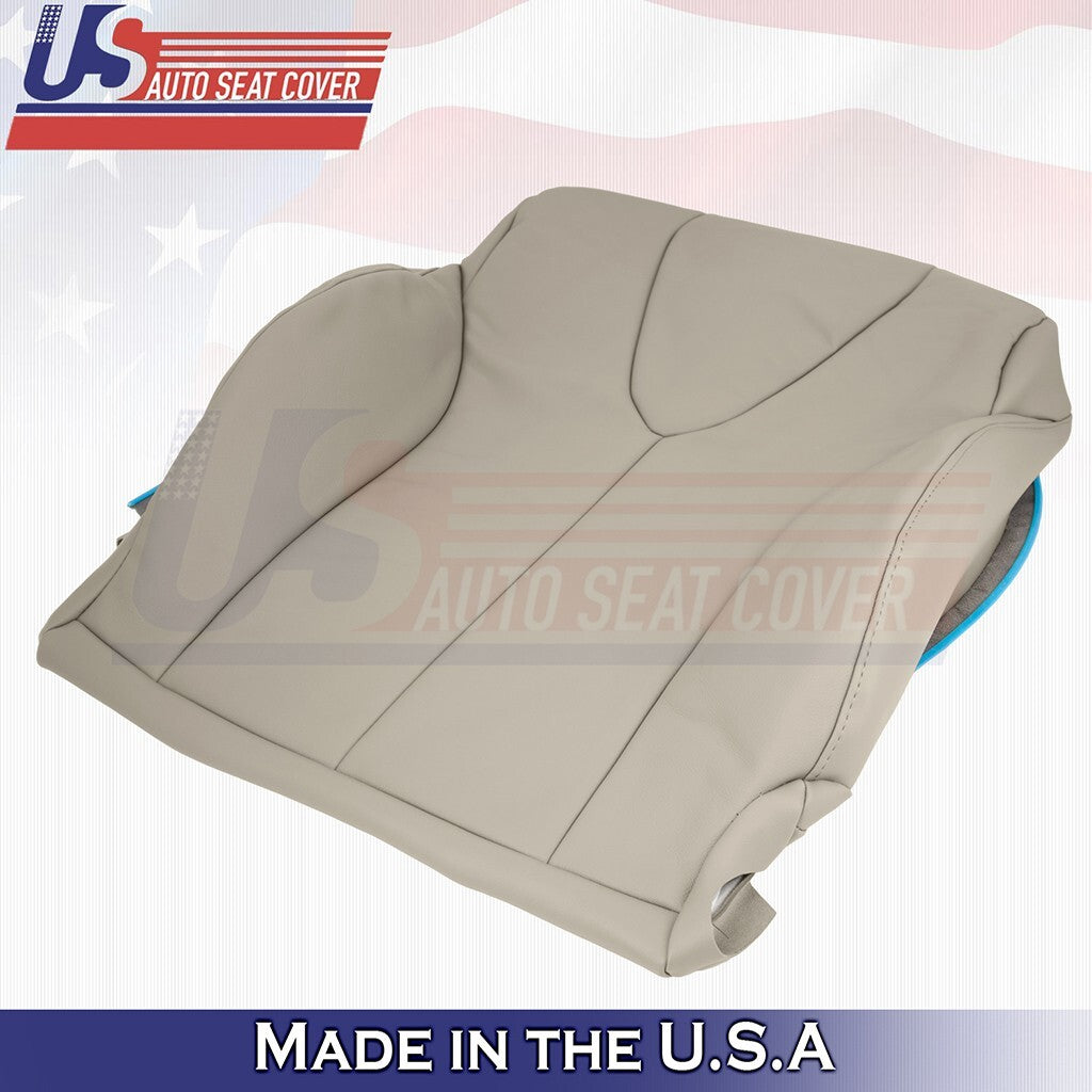 2007 2008 2009 2010 2011 Fits Toyota Camry Driver Top Leather Seat Cover Tan