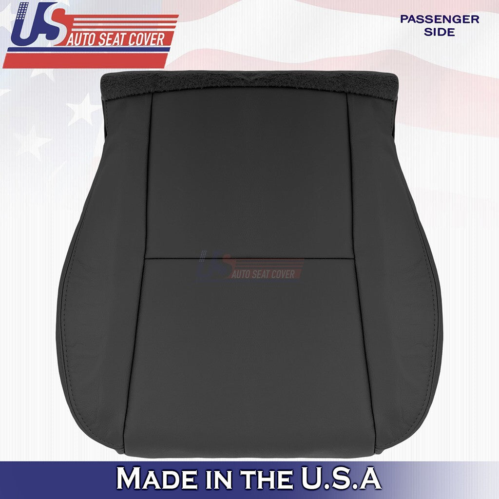 2002-2006 Fits Toyota Camry Front Set Bottoms &Tops Leather Seat Cover Black