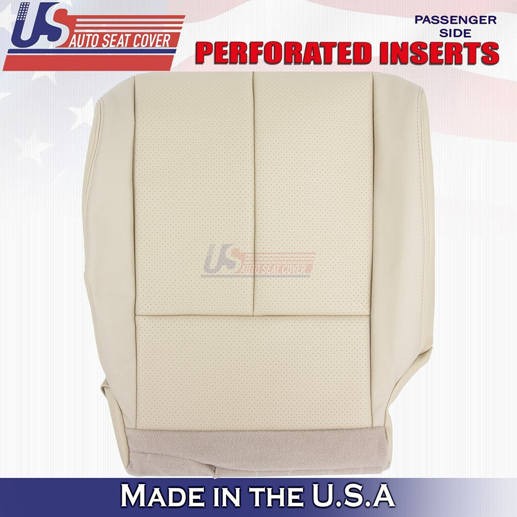 Passenger Bottom Leather Seat Cover Tan 2015 to 2023 Fits Nissan Murano