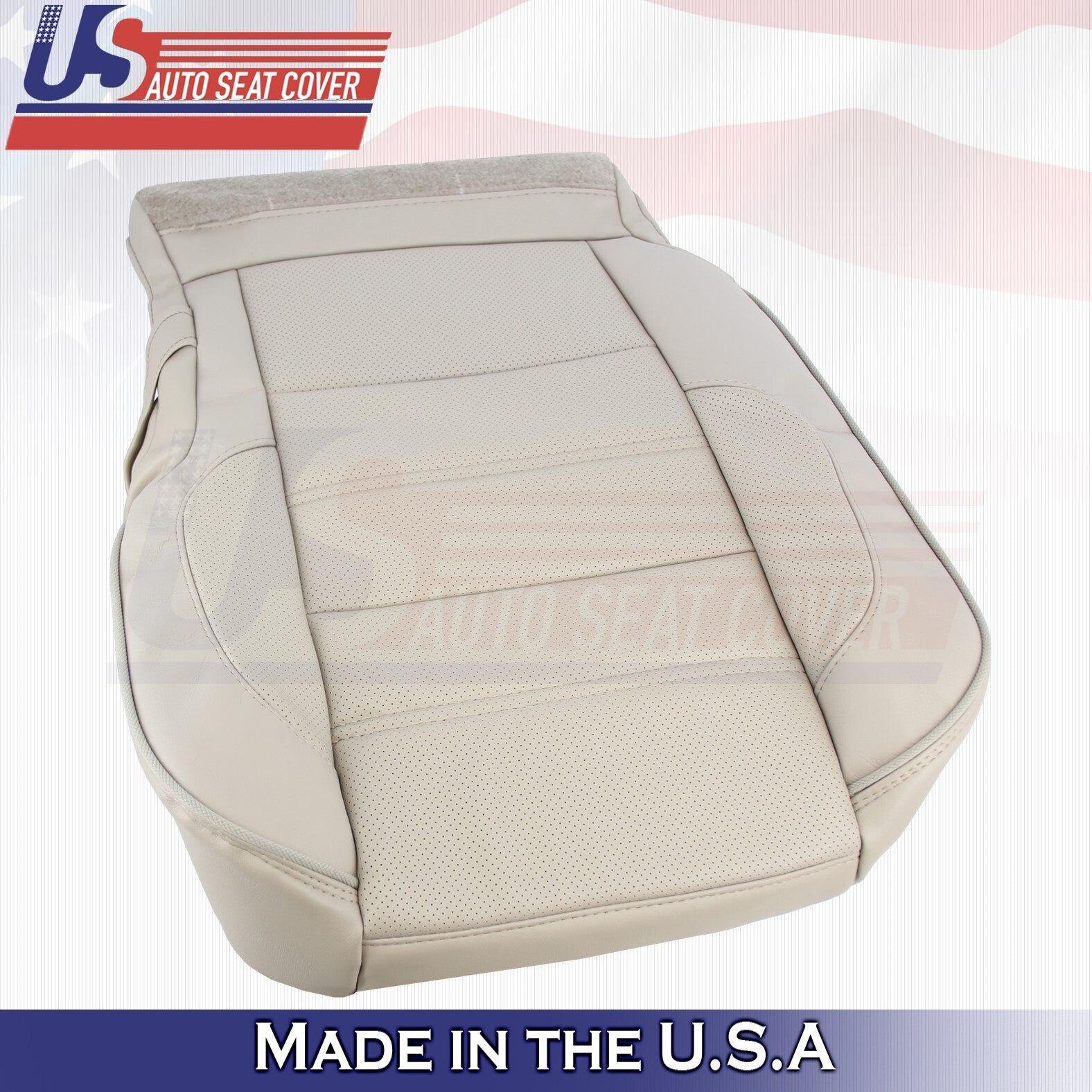 2019 For GMC Yukon Denali Rear Driver & Passenger Bottom Leather Cover SHALE Tan
