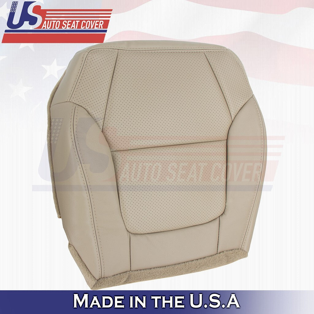 2001 to 2003 For Acura CL TypeS Passenger Top&Bottom Leather Perf Cover Tan