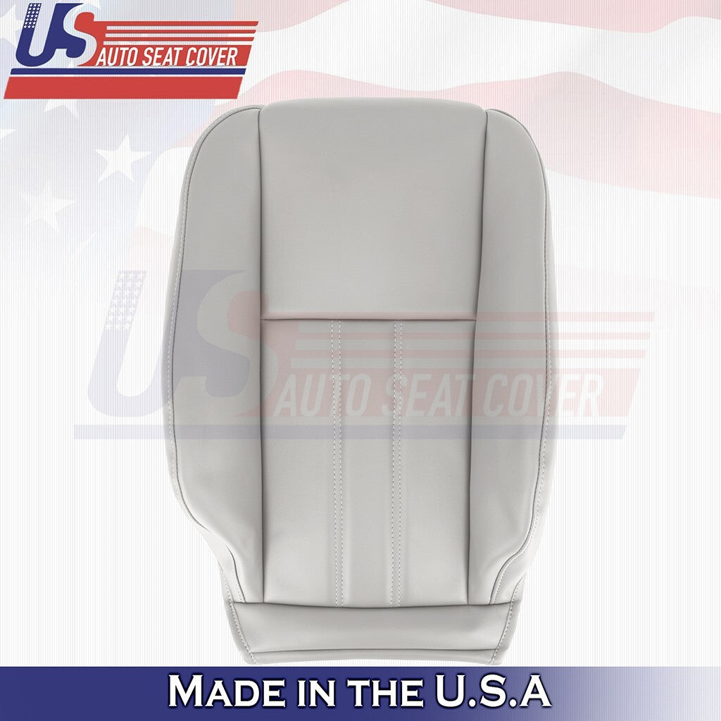 2008 to 2016 Fit Chrysler Town & Country DRIVER Top Leather Cover LT Graystone