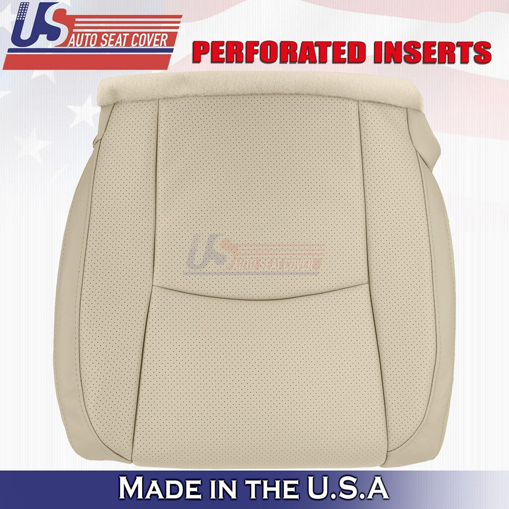 2003 to 2009 For Lexus RX330 Driver &Passenger Bottoms Synthe Leather Cover Tan