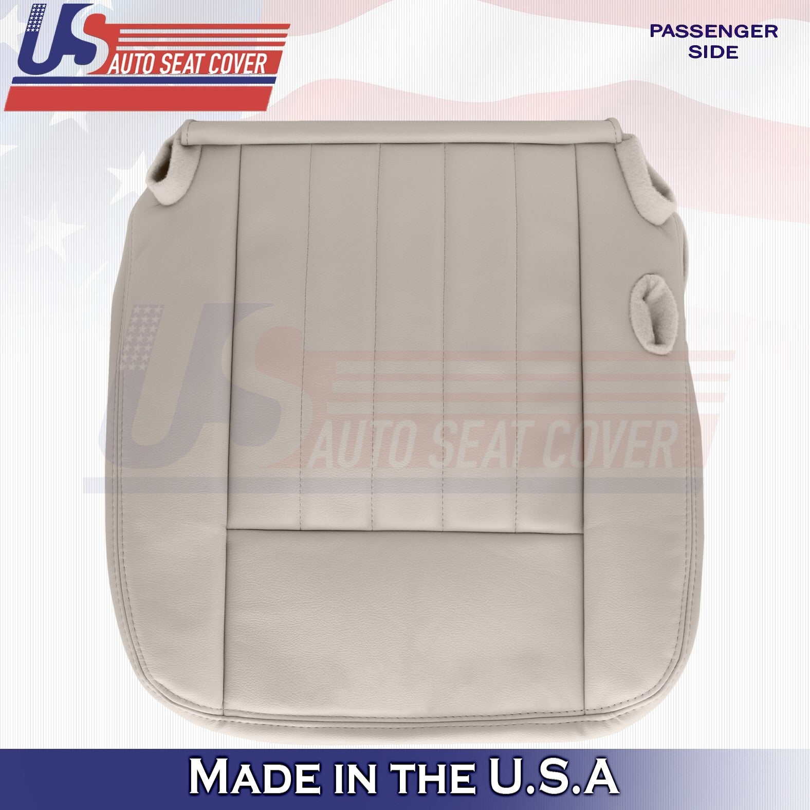 2003 to 2005 For Lincoln Town Car Front Set Bottoms Leather Cover Light Tan