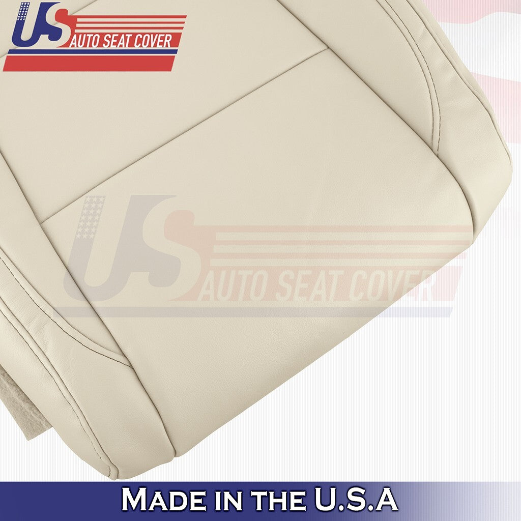 2018 2019 Fits Toyota Highlander Driver Bottom Genuine Leather Seat Cover Tan