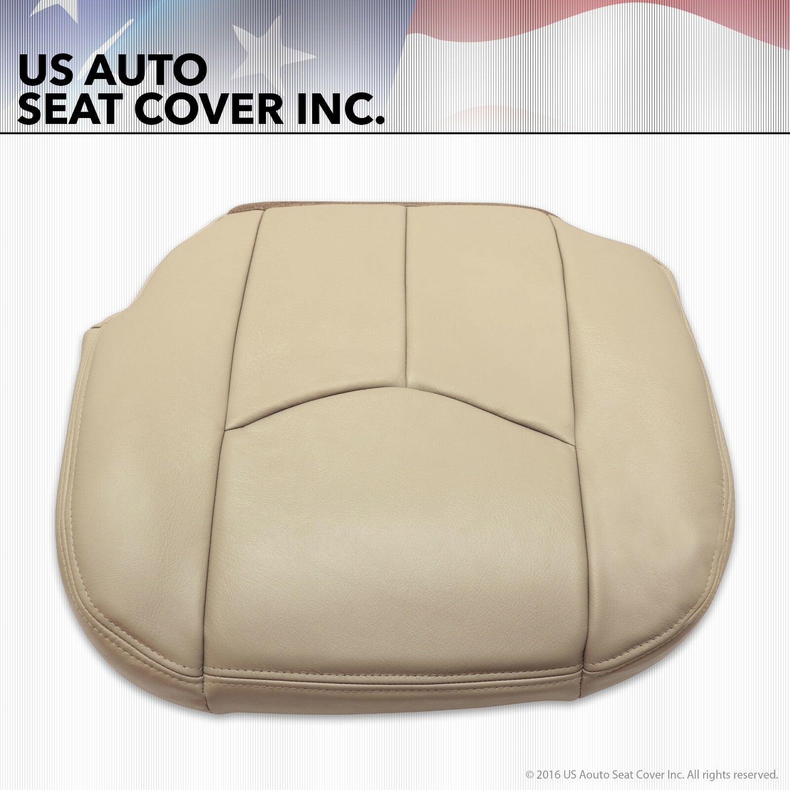 2003 To 2006 Suburban Driver Bottom Leather Seat Cover With Power Option Pre-Cut