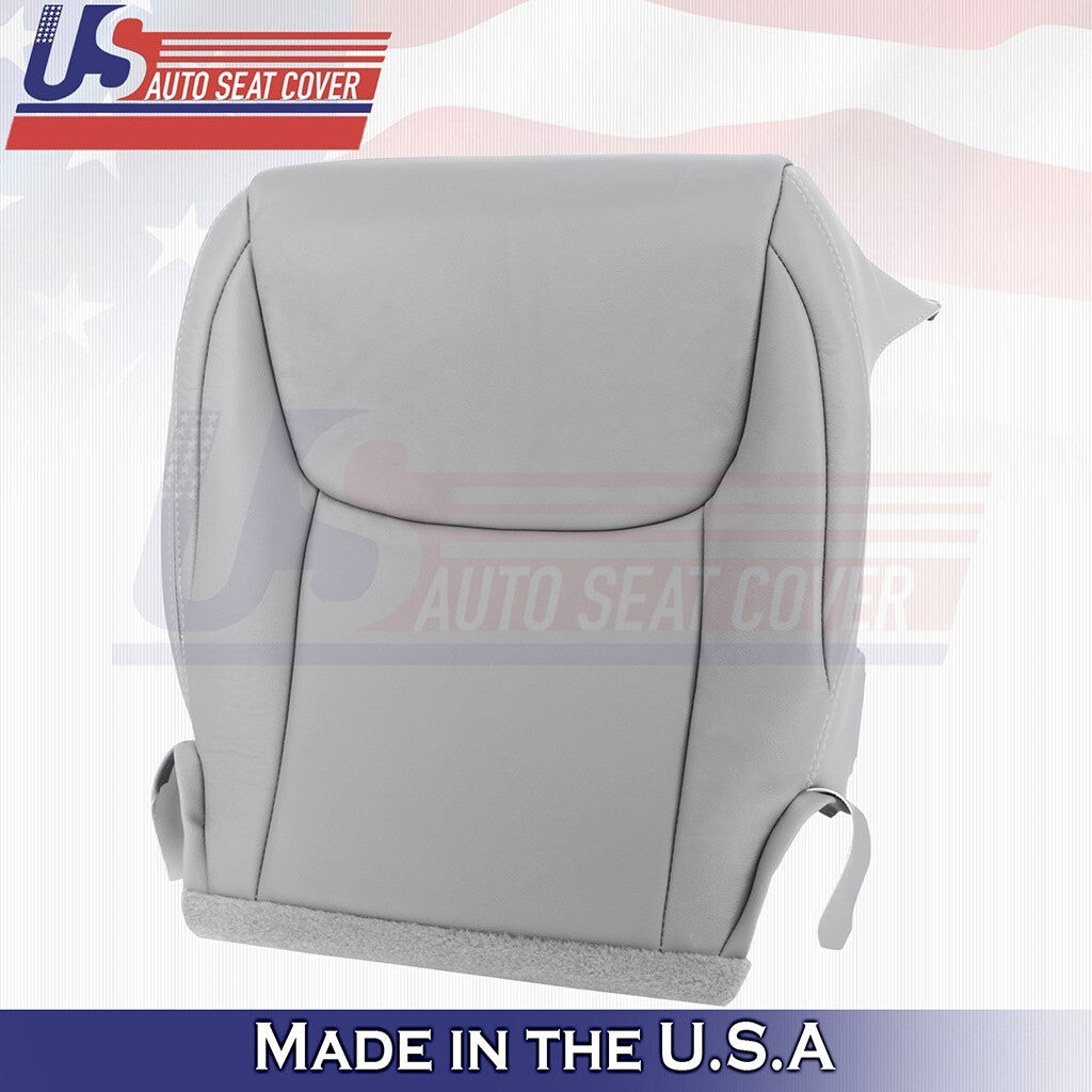 2005- 2010 FOR Toyota Sienna Passenger Side Bottom Leather Seat Cover Stone Gray