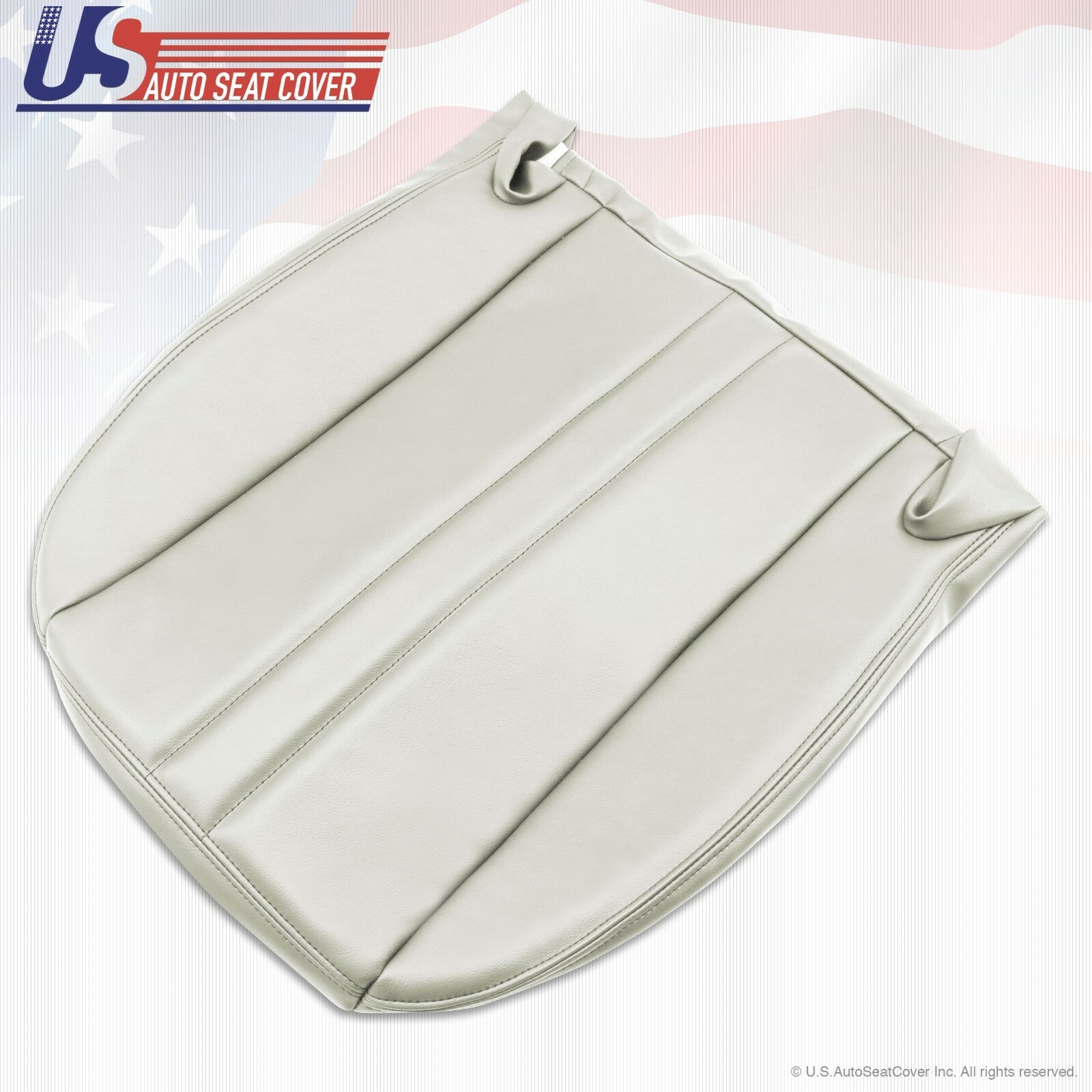2003-2016 Chevy Express Van Driver Bottom Vinyl Seat Cover Color Light Tan