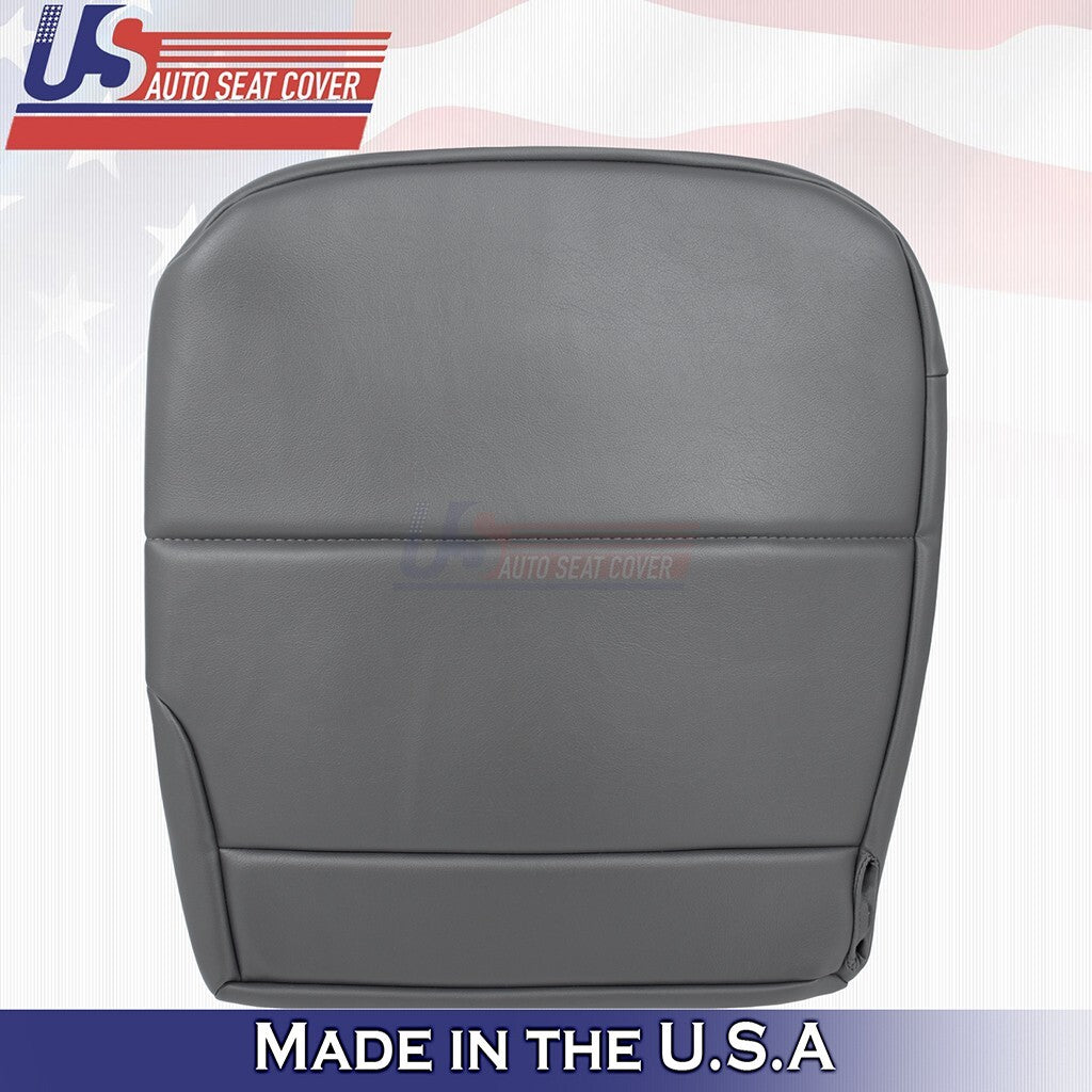 2001 2002 2003 Fits ISUZU NPR Driver Bottom Synthetic Leather Cover Dk Gray