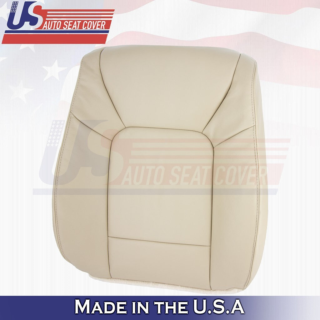 2009 2010 2011 For Honda Pilot Front Driver Top Leather Seat Cover Beige Tan