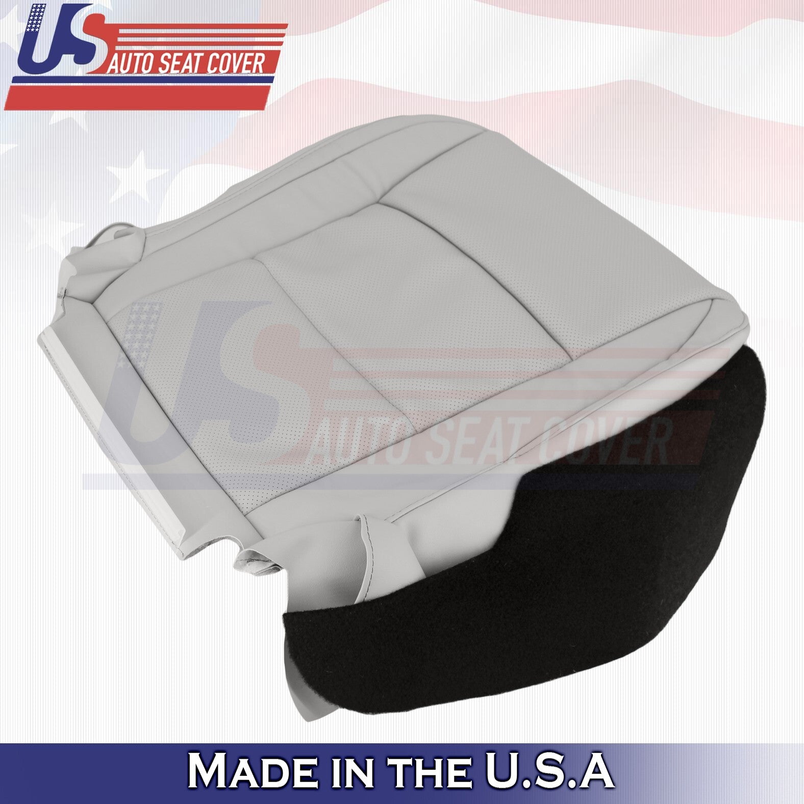 2013 to 2018 For Lexus ES300H ES350 Passenger Bottom Leather Cover Gray