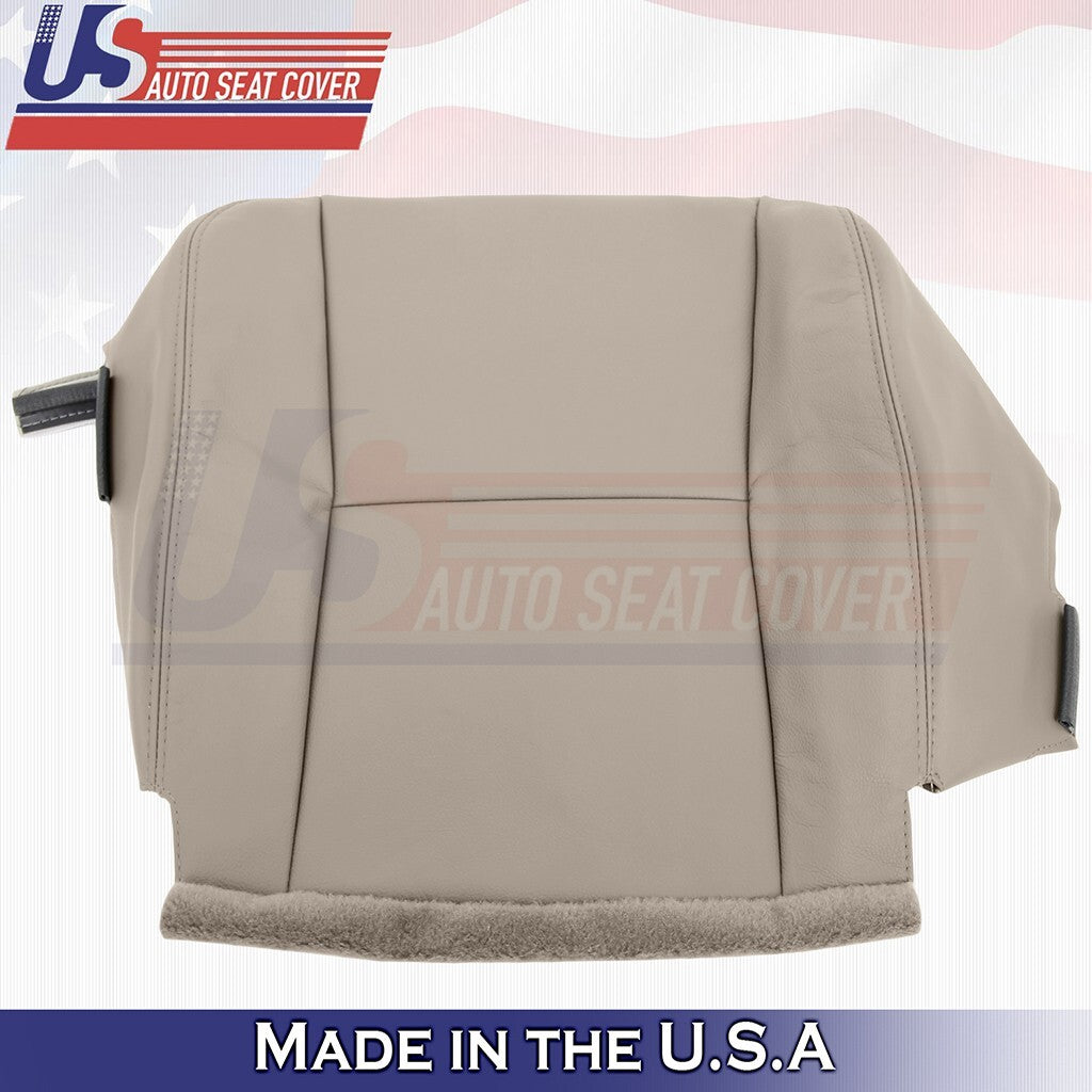 2002 -2006 Fits Toyota Camry Driver Side Bottom Leather Seat Cover Taupe
