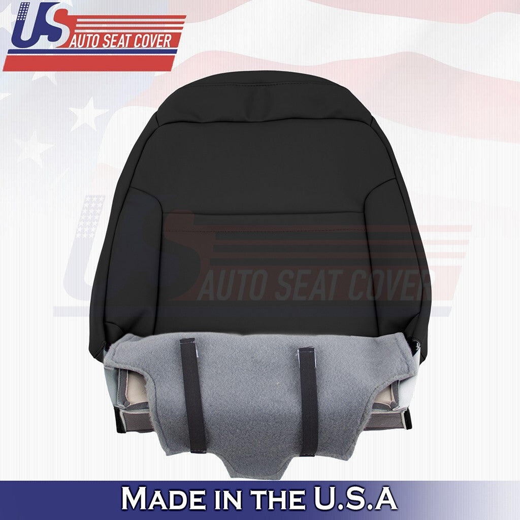 2014 to 2019 For Toyota Highlander Driver & Passenger Tops Leather Cover Black