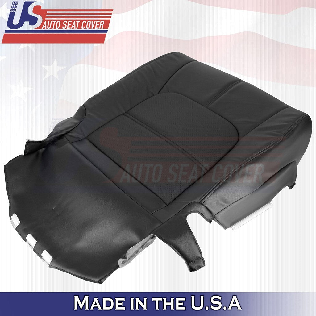 2011 to 2014 Fits Nissan Murano Driver Bottom Leather Seat Cover Black