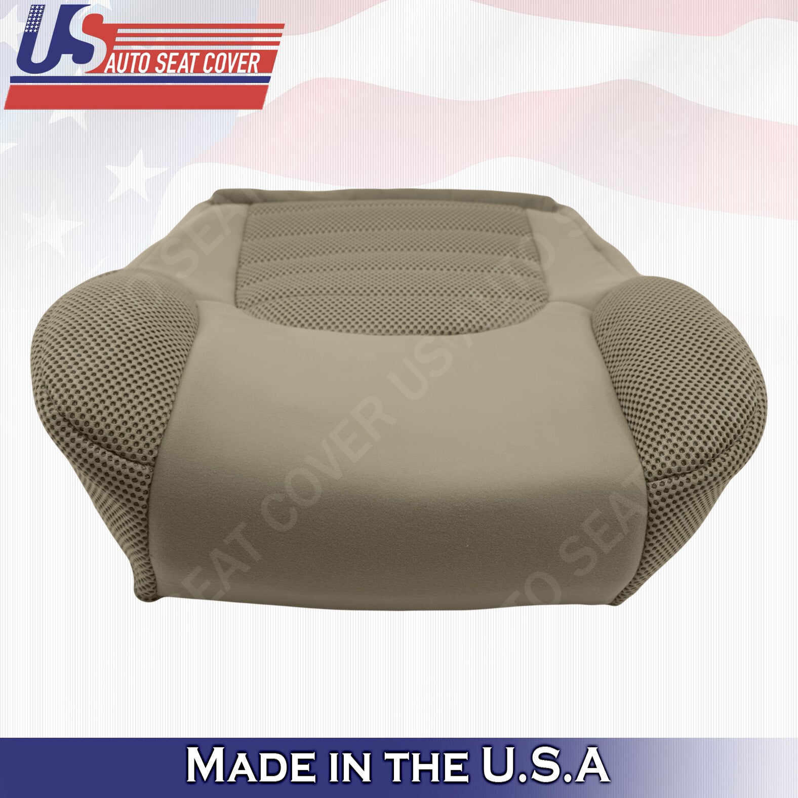 Bottoms Cloth Tan Seat Cover Replacement For 2007 to 2015 Nissan Pathfinder