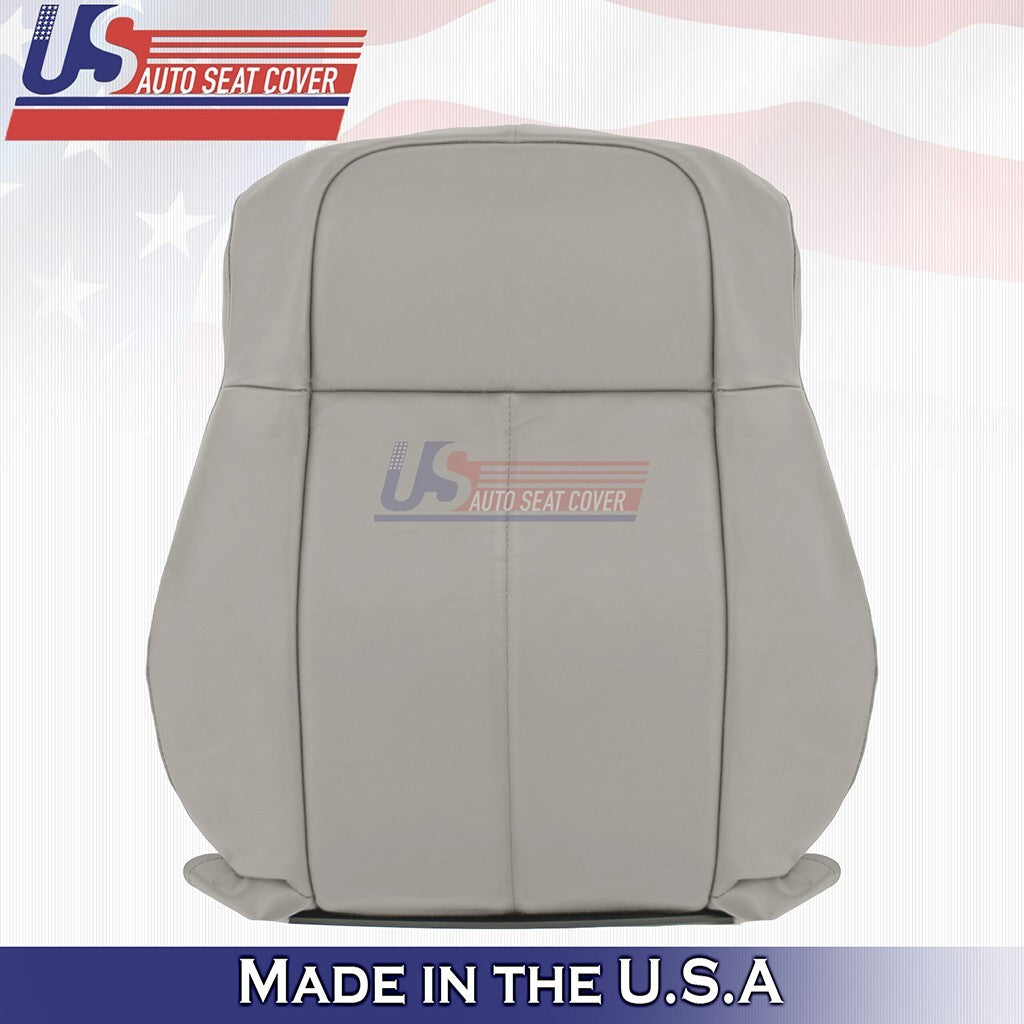 2005- 2010 For Chrysler 300 Limited Driver Passenger Tops Leather Cover Lt Gray
