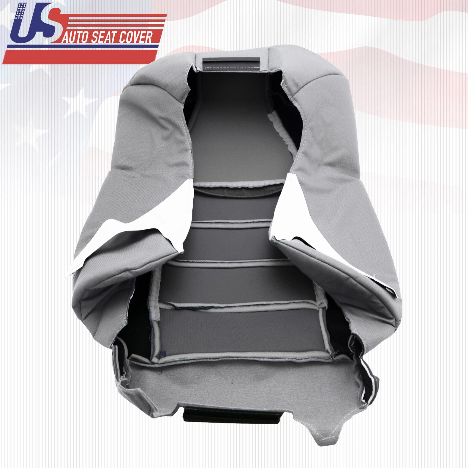 2003-2007 Ford F250 XLT Super-Cab X-Cab-Driver Side top Cloth Seat Cover Gray
