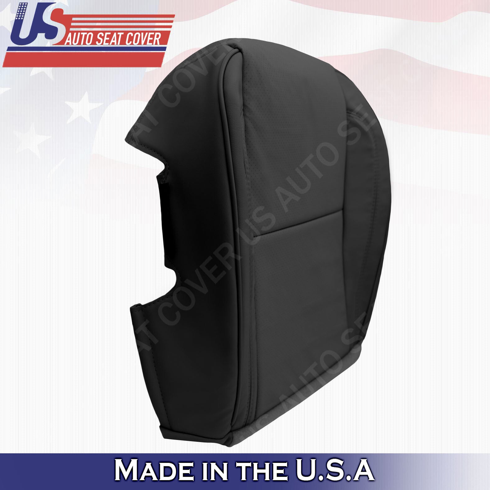 Fits 1998 - 2005 Lexus GS300 GS400 GS430 PASSENGER Perforated Leather Cover Blk
