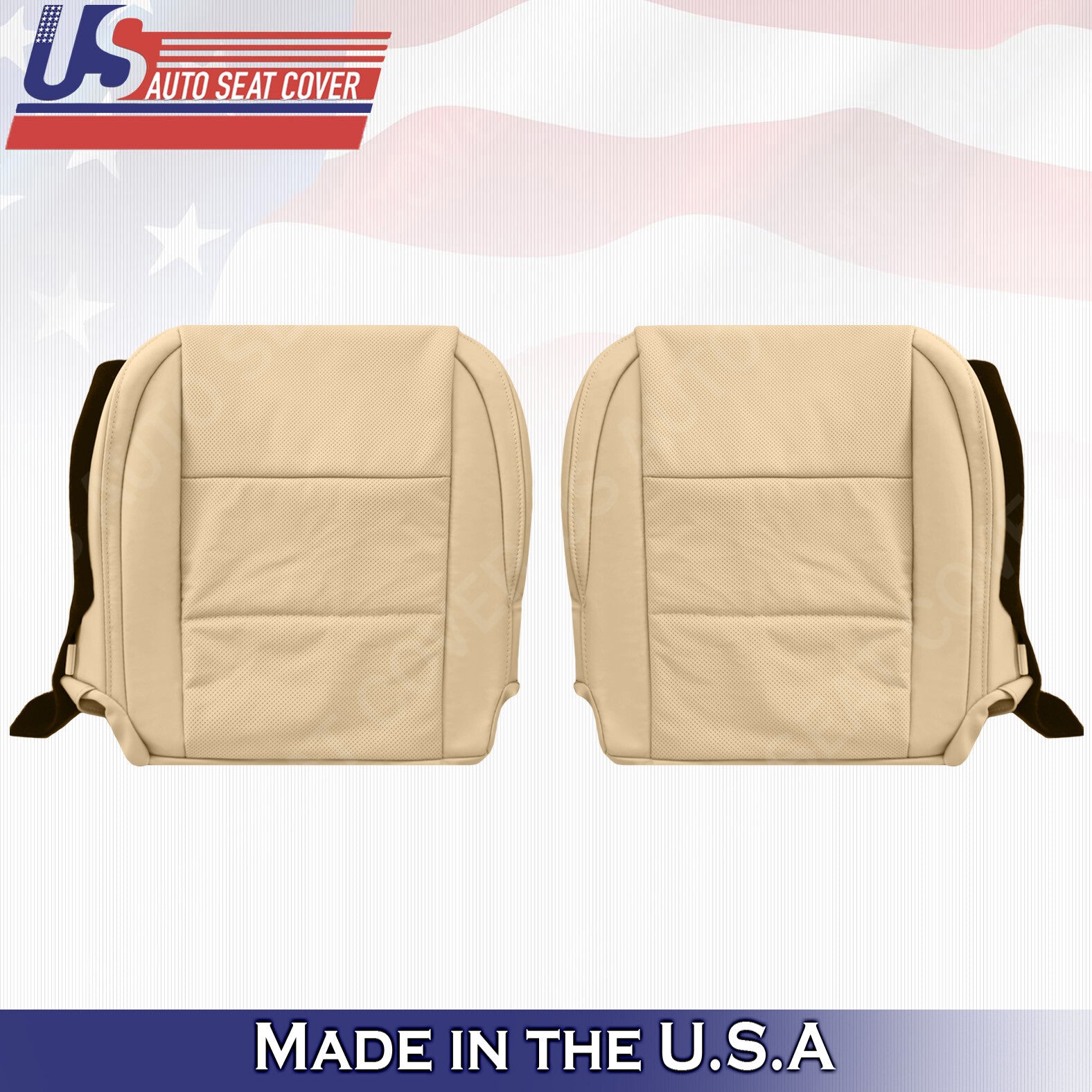 Front Row Bottom covers in Tan Fits 2013 2014 2015 Lexus ES300H ES350
