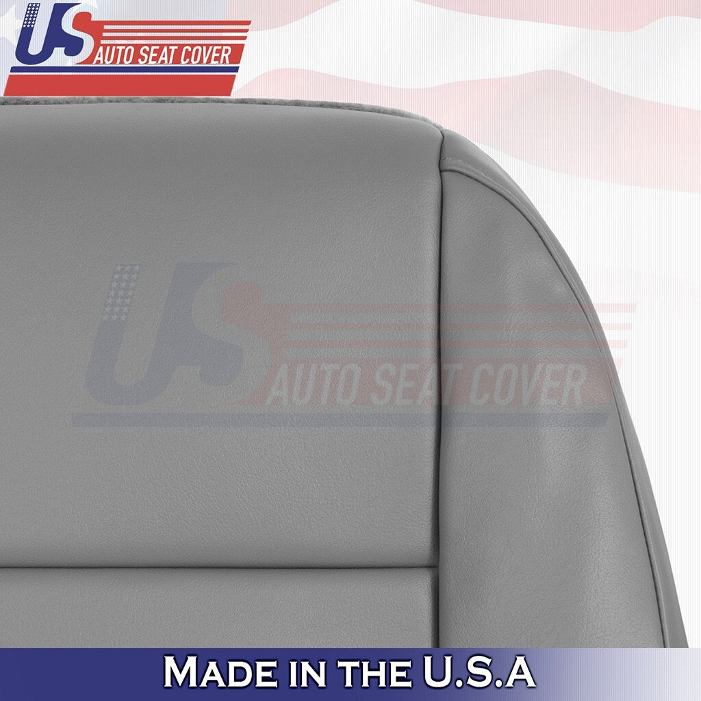 2015 to 2020 Fits Ford Transit 350 Van Driver Top& Bottom Vinyl Cover Gray