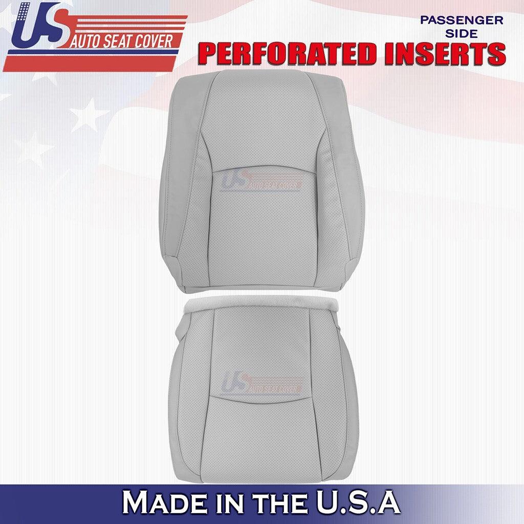 2003 to 2009 For Lexus RX330 Front Set Tops & Bottoms Synth Leather Cover Gray