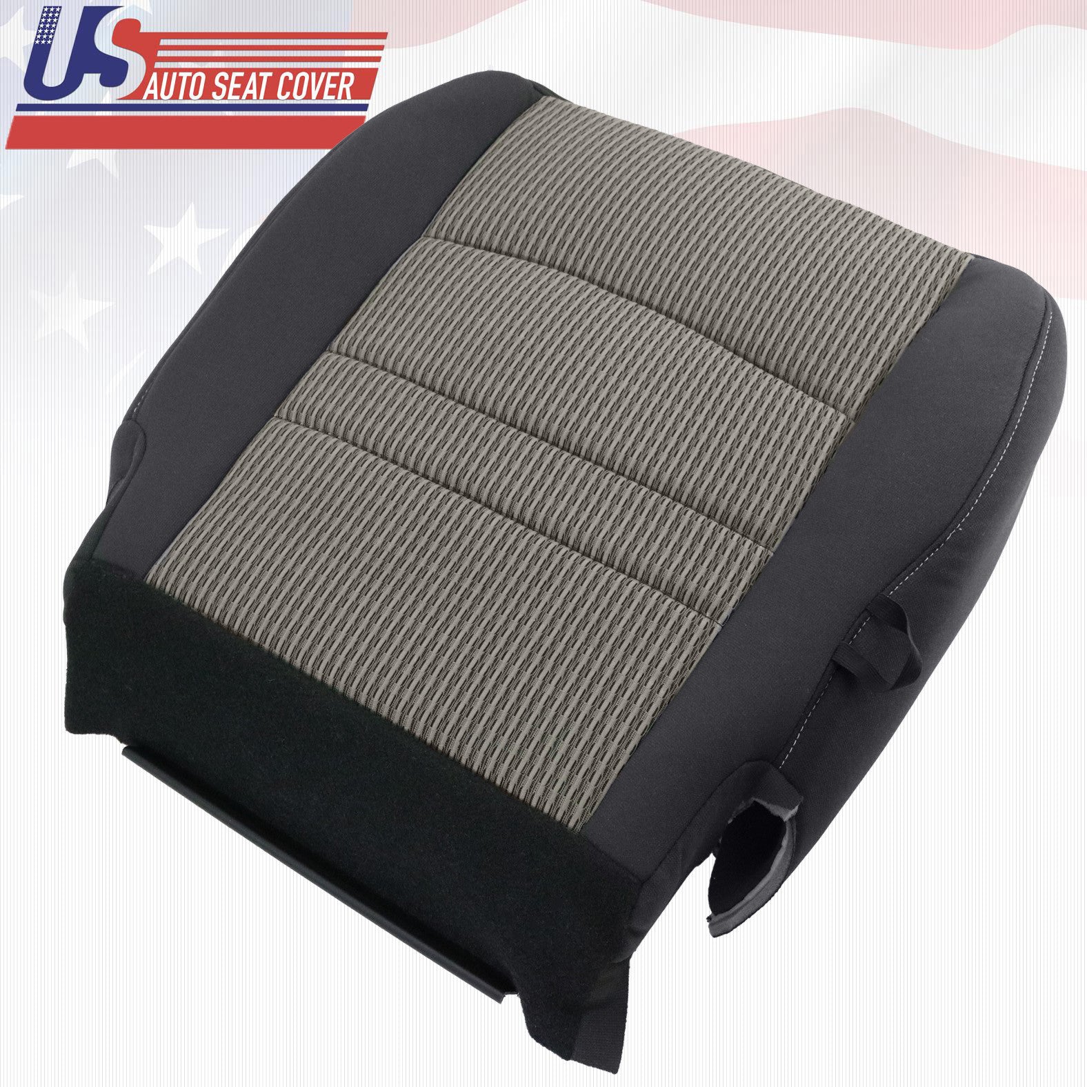 2011 2012 For Dodge Ram 1500 2500 SLT Driver/Passenger Bottom CLOTH Cover Gray