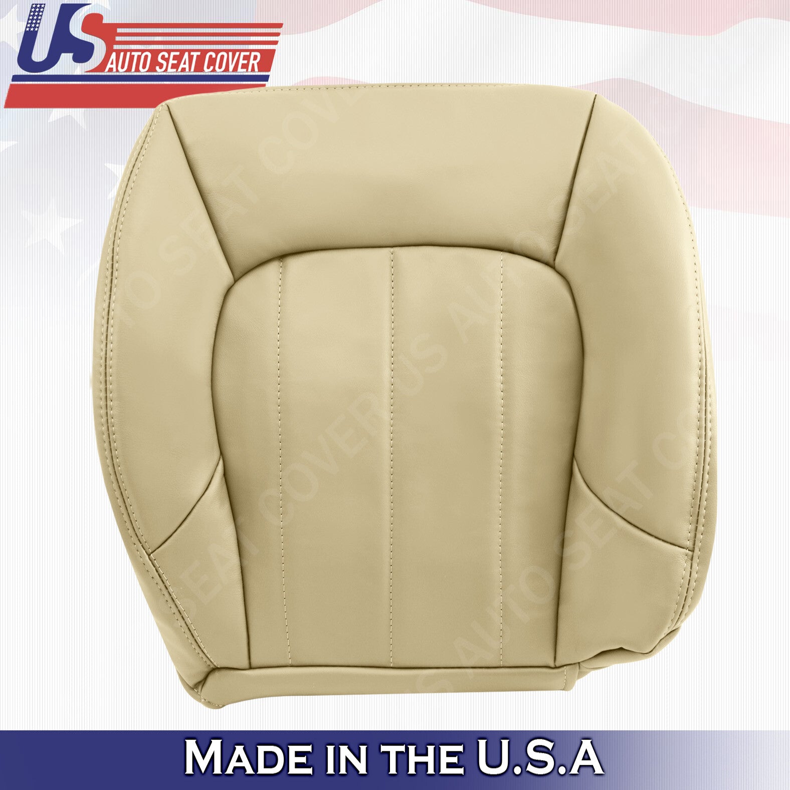 2002 - 2009 GMC ENVOY XL SLT Lower Upholstery leather seat-cover OAK-TAN