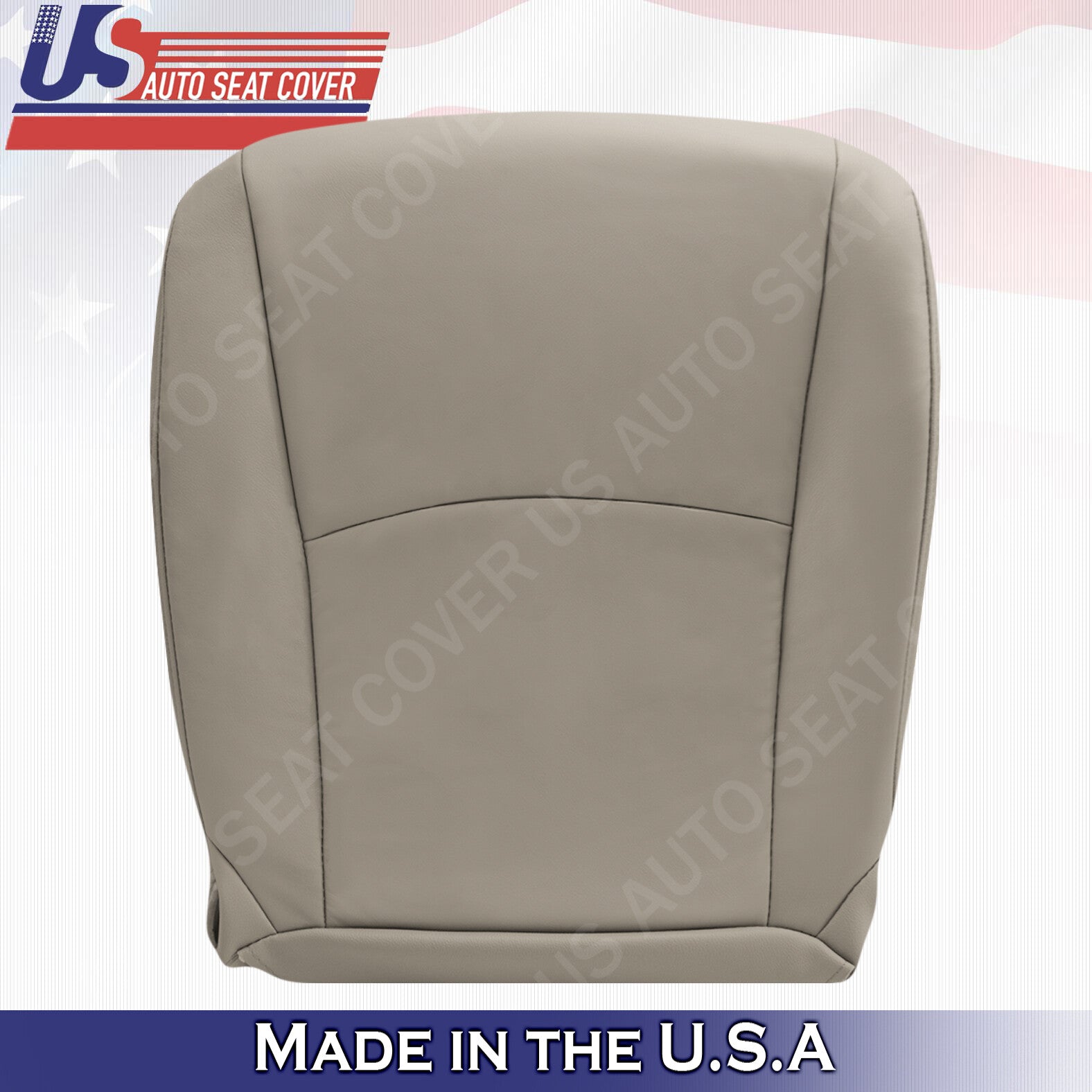 Fits Toyota Highlander 2008 to 2013 Driver & Passenger Bottoms Leather Cover Tan