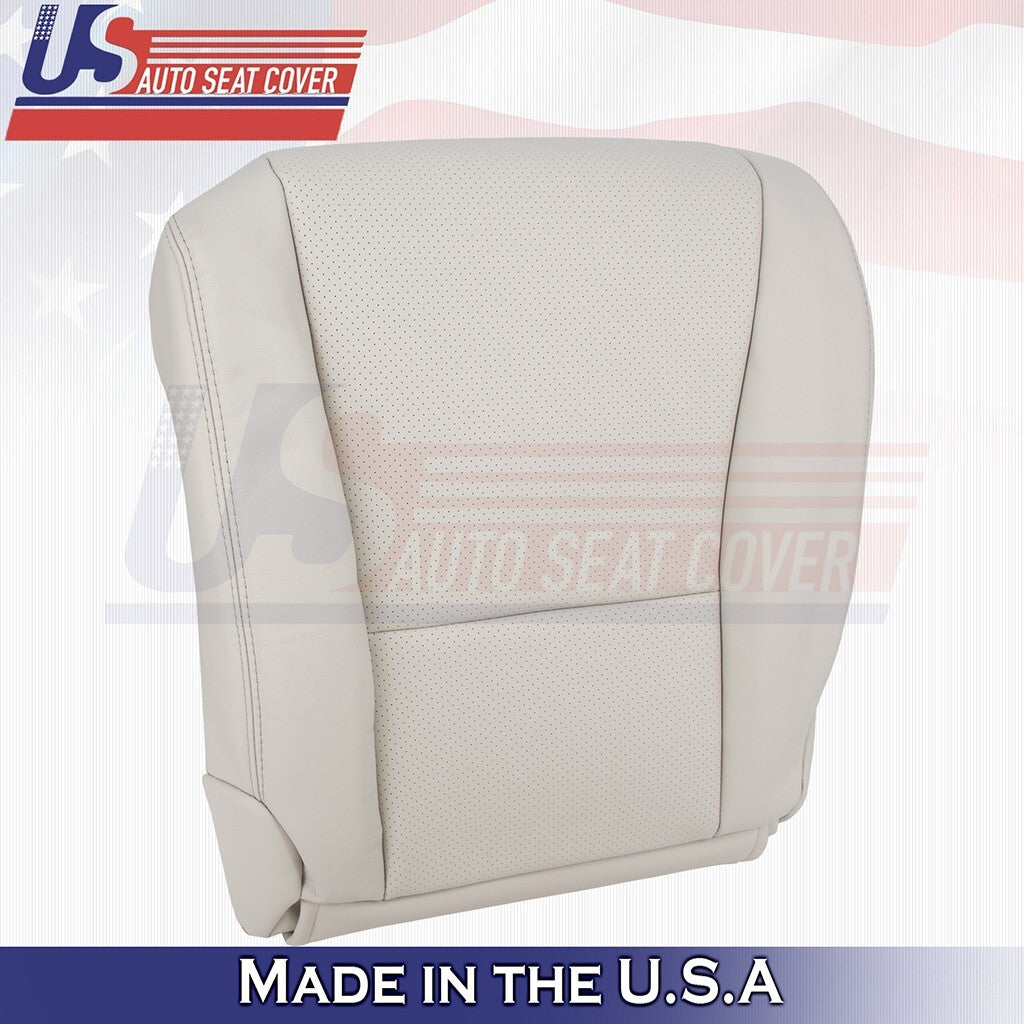 2007 to 2012 Fits Lexus LS600h Passenger Bottom &Top Leather Cover Alabaster