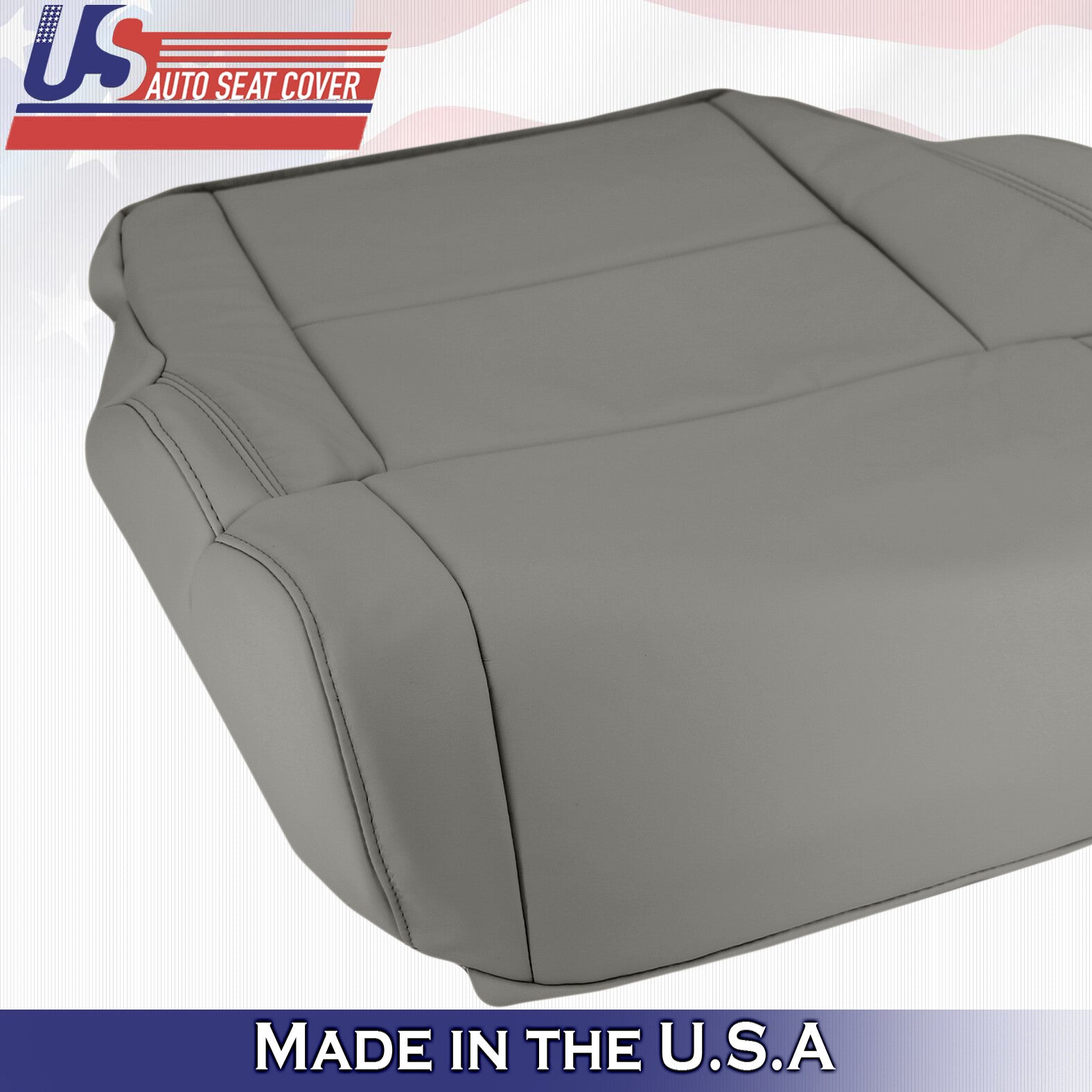 For 2014 2015 2016 2017 2018 Toyota Tundra Left Side Bottom Leather Cover Gray