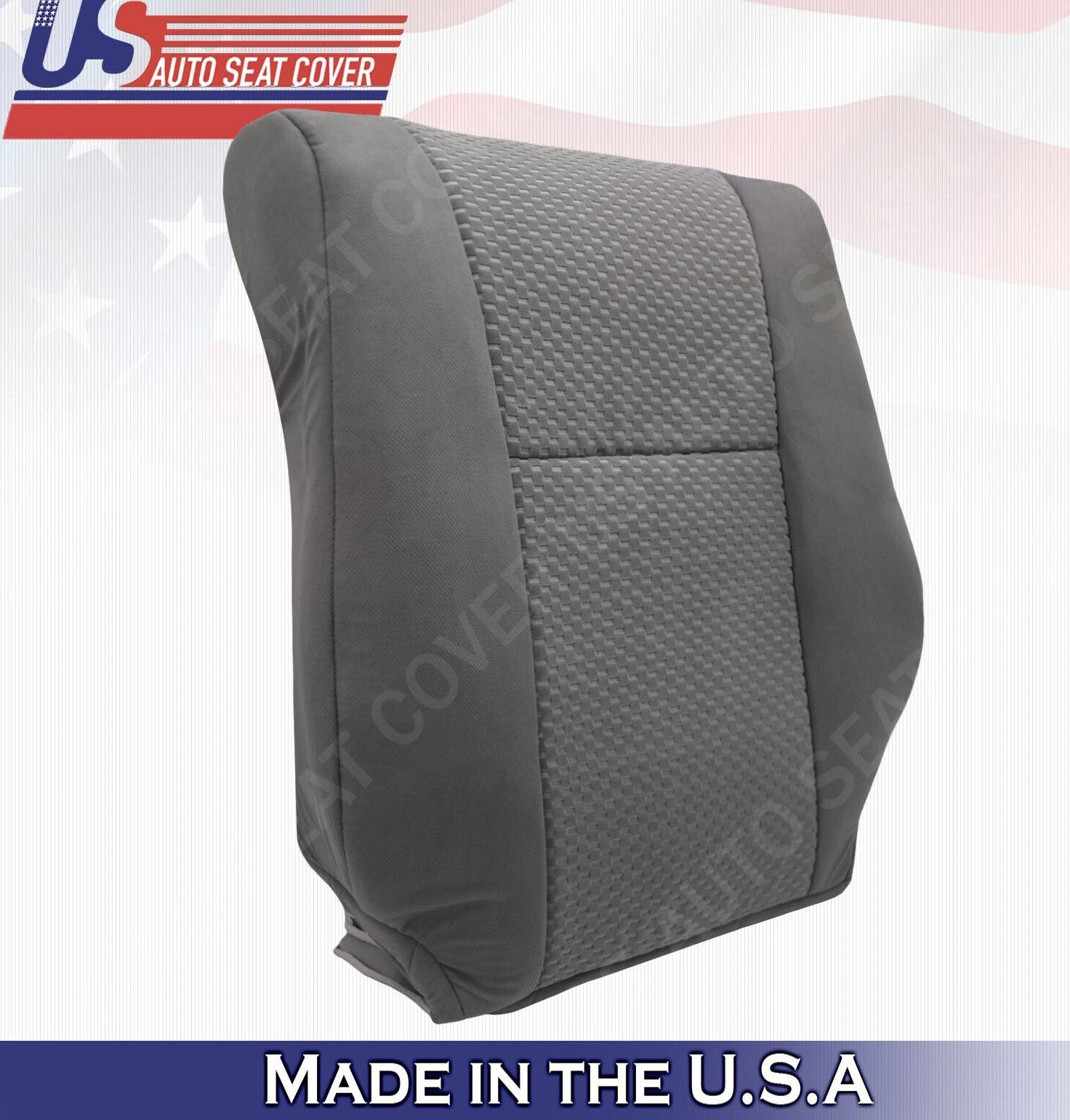 2013 For Toyota Tundra Grade SR5 Passenger Side Top Cloth Seat Cover Gray