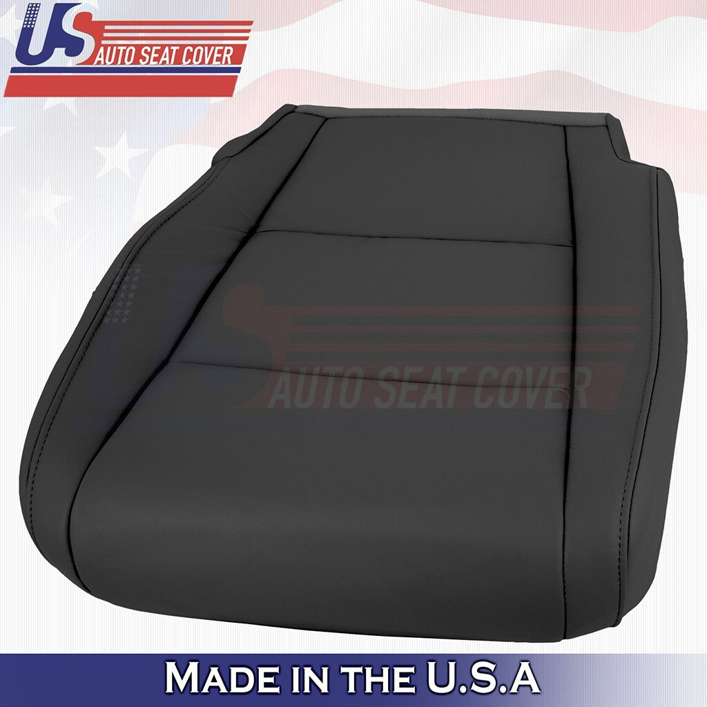 Driver Bottom & Top Leather Seat Cover Black 2009 2010 2011 Fits Honda Pilot