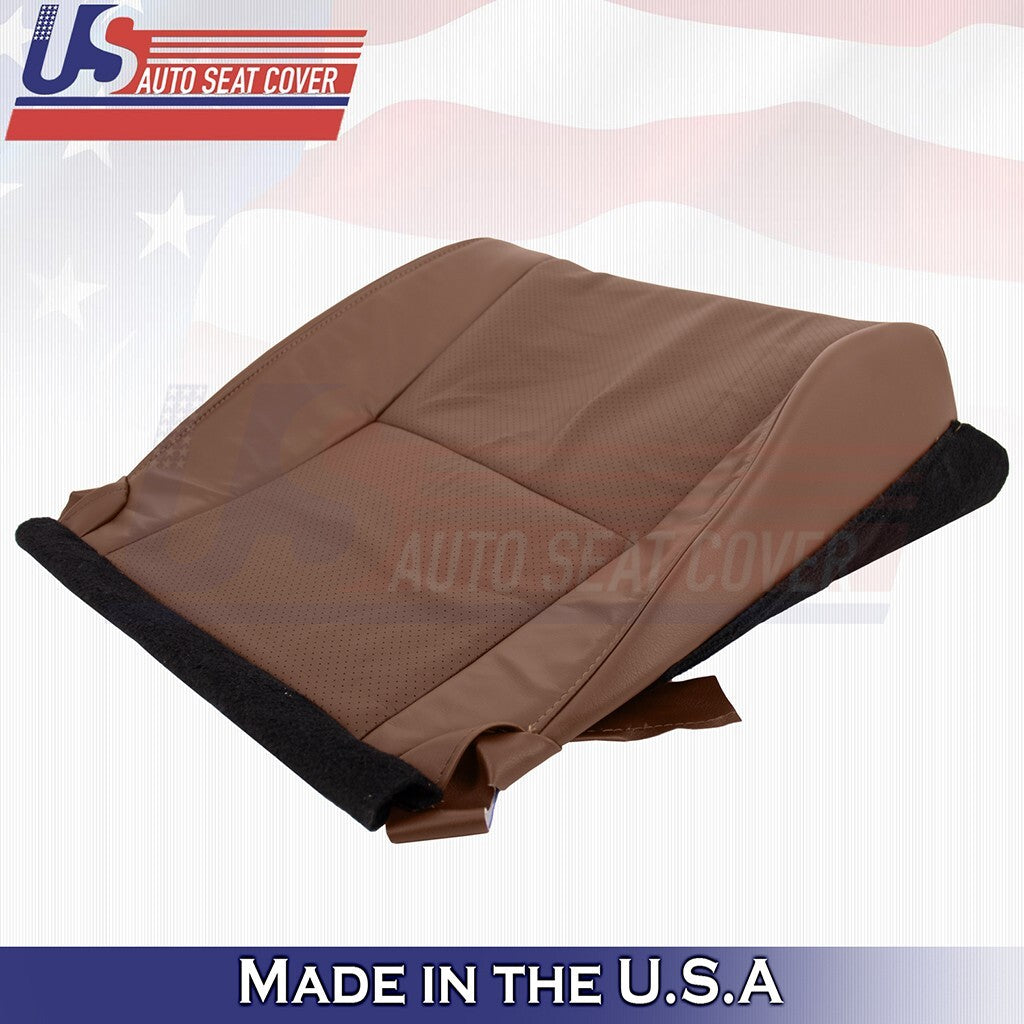 2013 2014 2015 For Lexus RX350 Driver Bottom & Top Perf Leather Cover Saddle