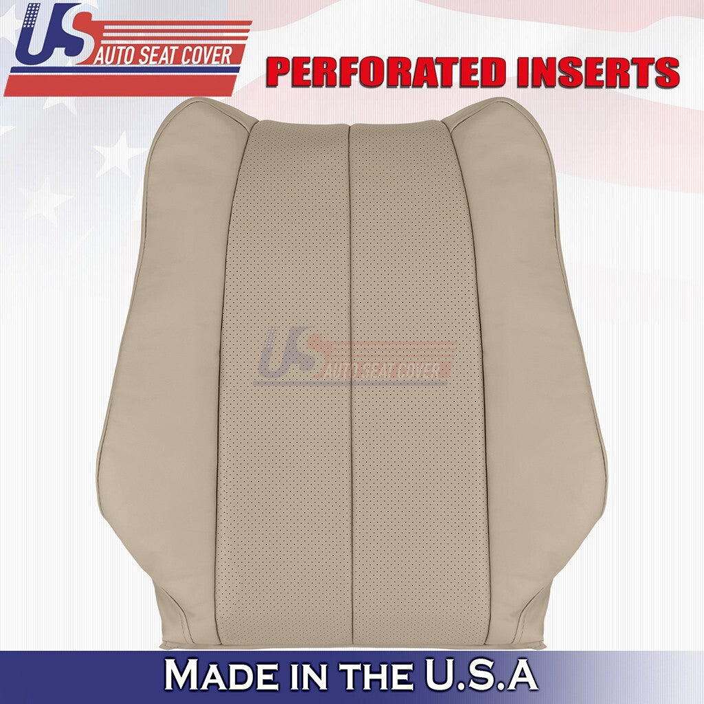 1999-2003 FOR Toyota Camry Solara DRIVER & PASSENGER Tops Leather Cover Tan