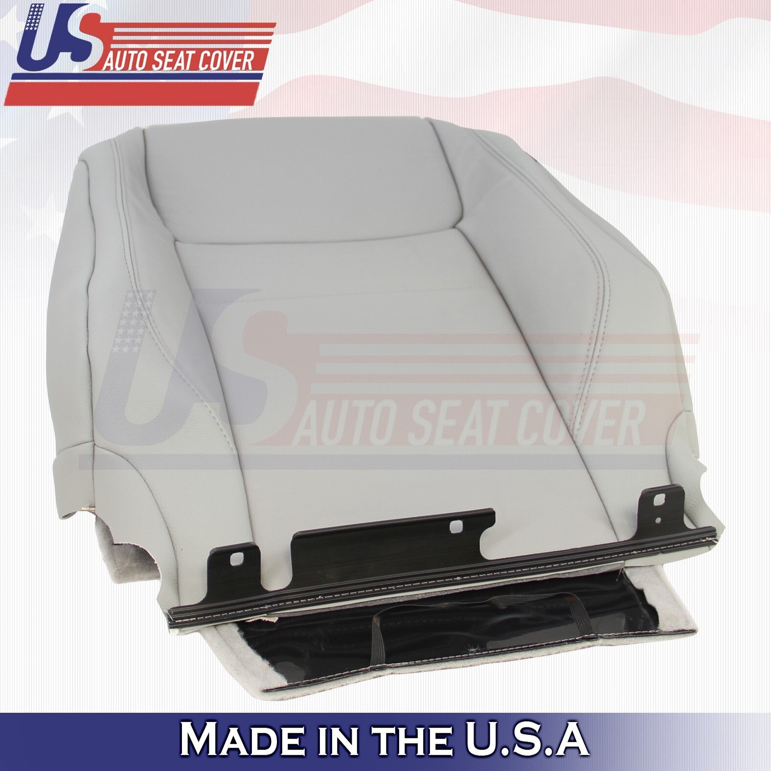 2017 2018 2019 2020 Fits Toyota Sienna Driver Top Leather Seat Cover Gray