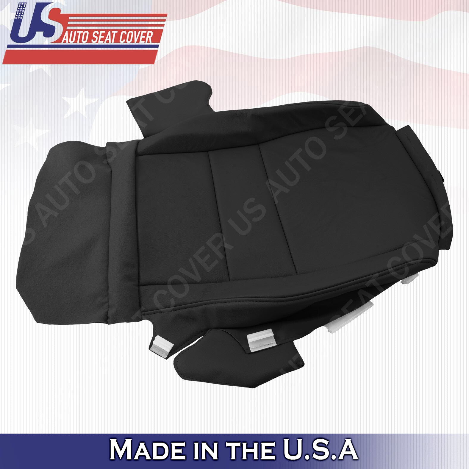 Fits 2007 2008 2009 2010 2011 Honda CR-V DRIVER Bottom Leather Seat Cover Black