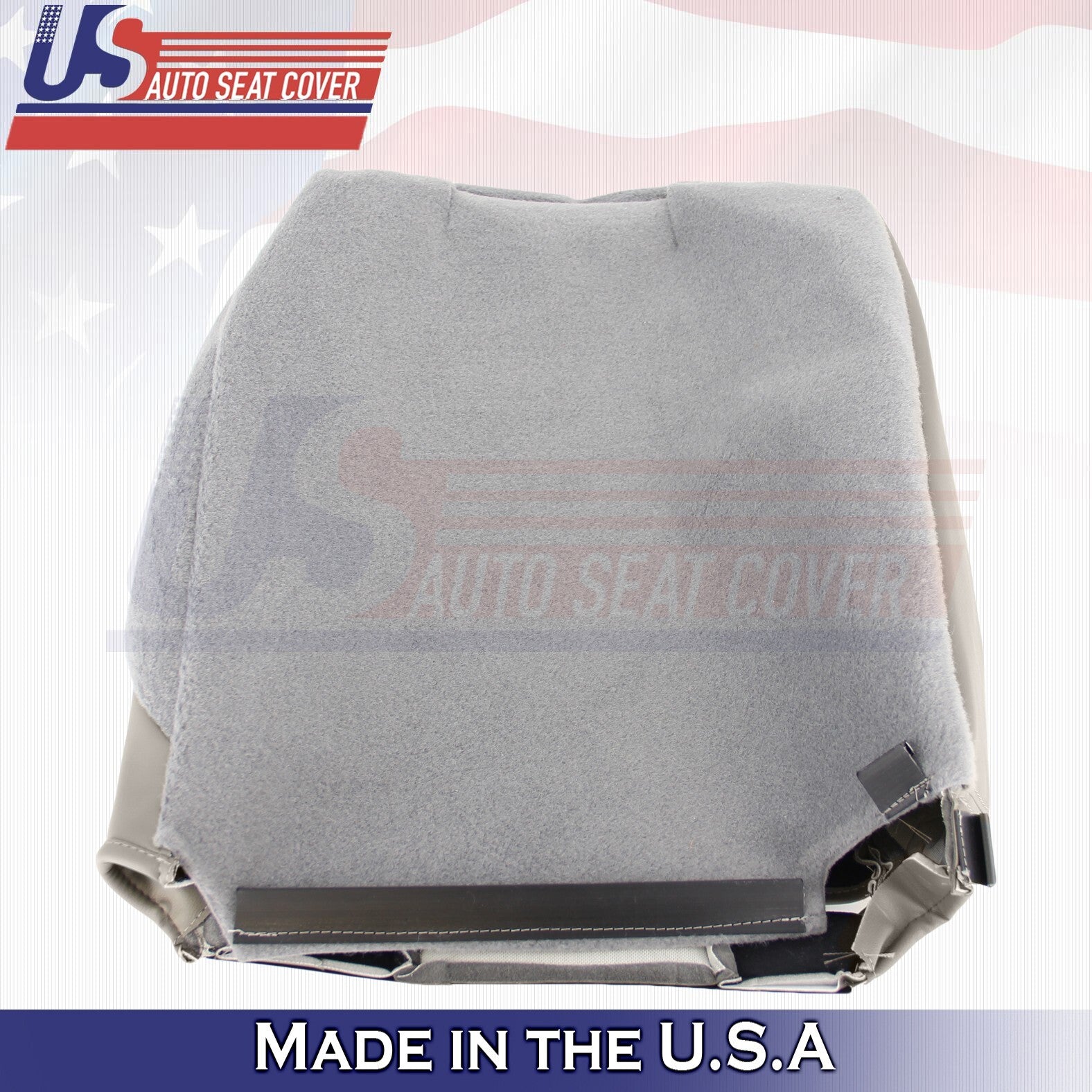 2003-2007 FOR Hummer H2 REAR Driver & Passenger Tops Genuine Leather Cover Gray