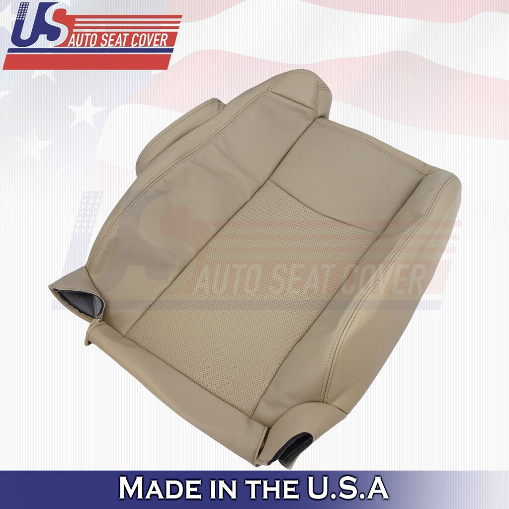 2004 - 2009 For Cadillac SRX Driver & Passenger upper Leather Cover Cashmere Tan
