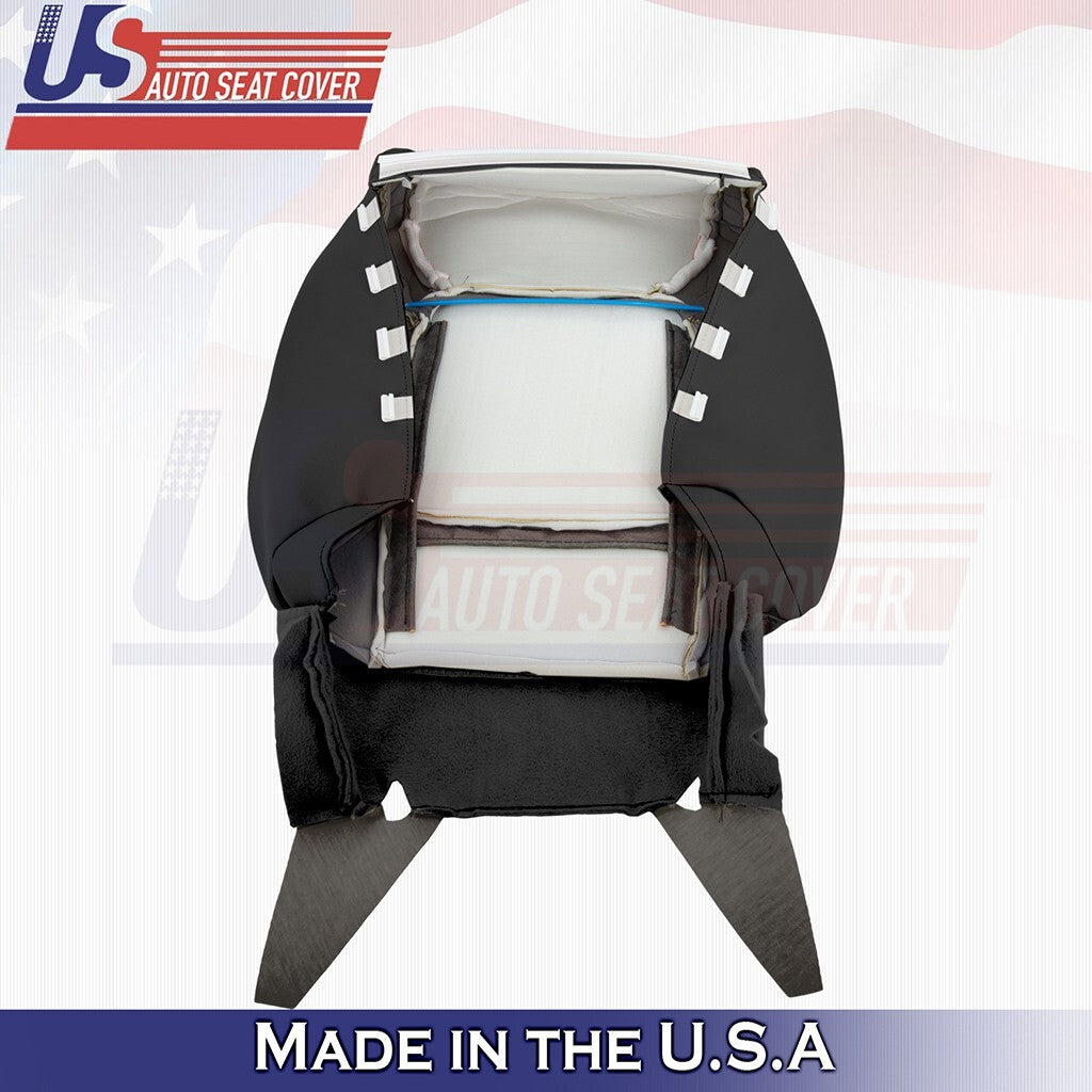Passenger Bottom & Top Leather Cover Black 2009 2010 2011 Fits Honda Pilot