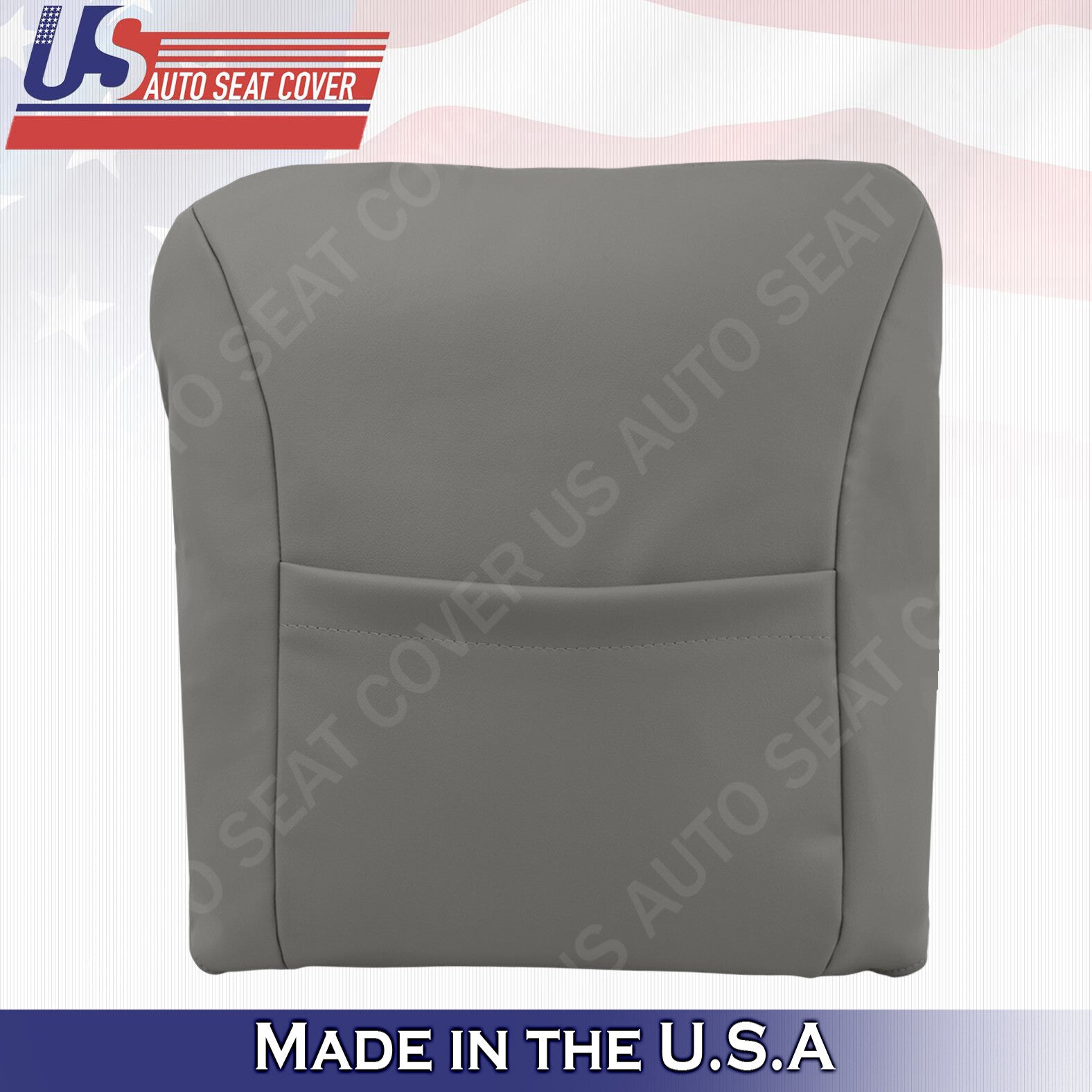 Ford F150 Lariat FX4 RIGHT UPPER Leather Seat Cover flint Gray 2001 2002 2003