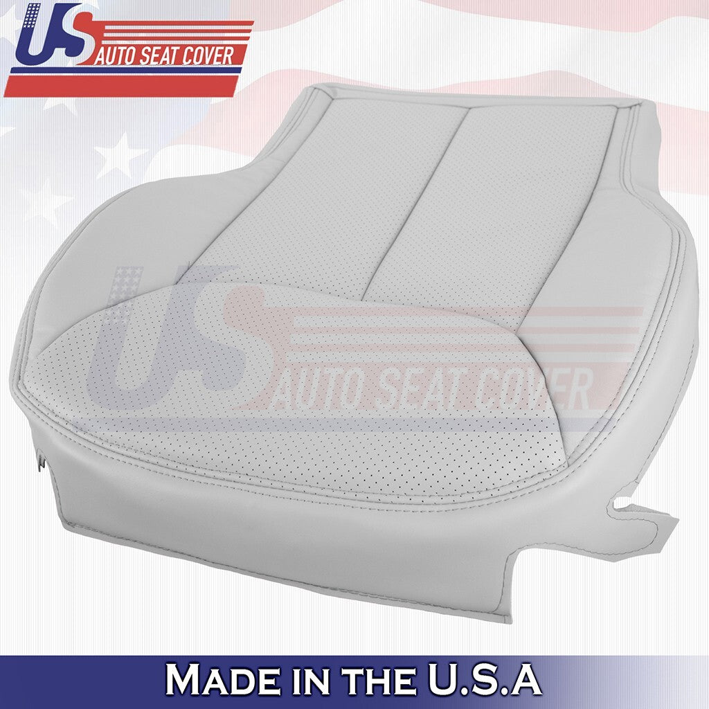 2003 2004 2005 For Mercedes Benz SL500 Driver Bottom Perf Leather Cover Gray